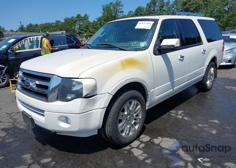 2014 Ford Expedition El Limited z USA, uszkodzony, nr VIN 1FMJK2A53EEF24947